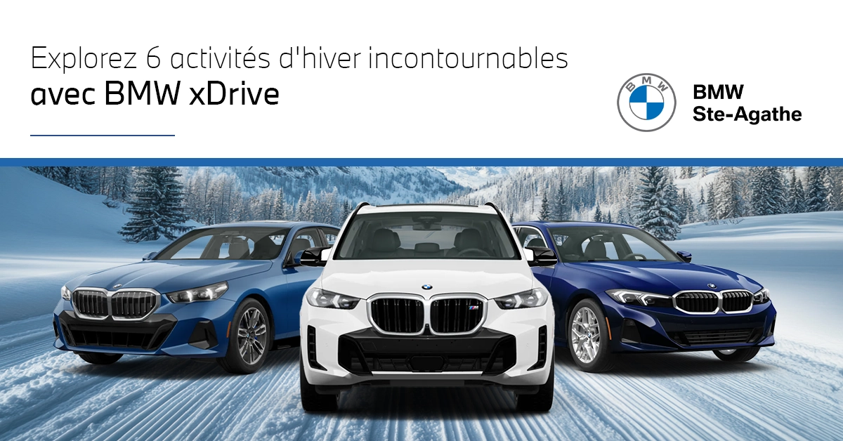 Explore 6 must-try winter activities with BMW xDrive