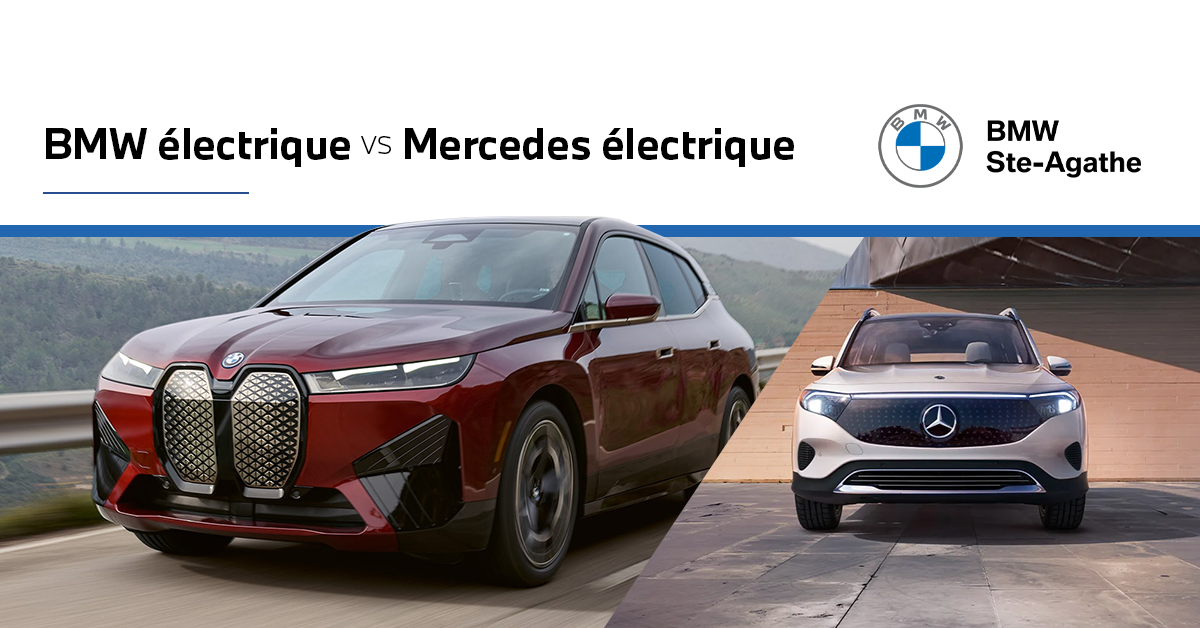 Comparatif BMW électrique vs Mercedes électrique 2024 : Pourquoi choisir BMW?