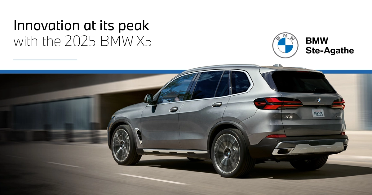 Innovation at its peak with the 2025 BMW X5, explore it