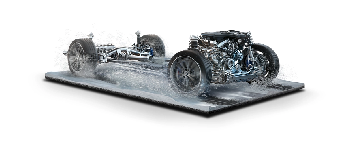  Système xDrive, traction intégrale, performance sur neige, technologie BMW, conduite stable.